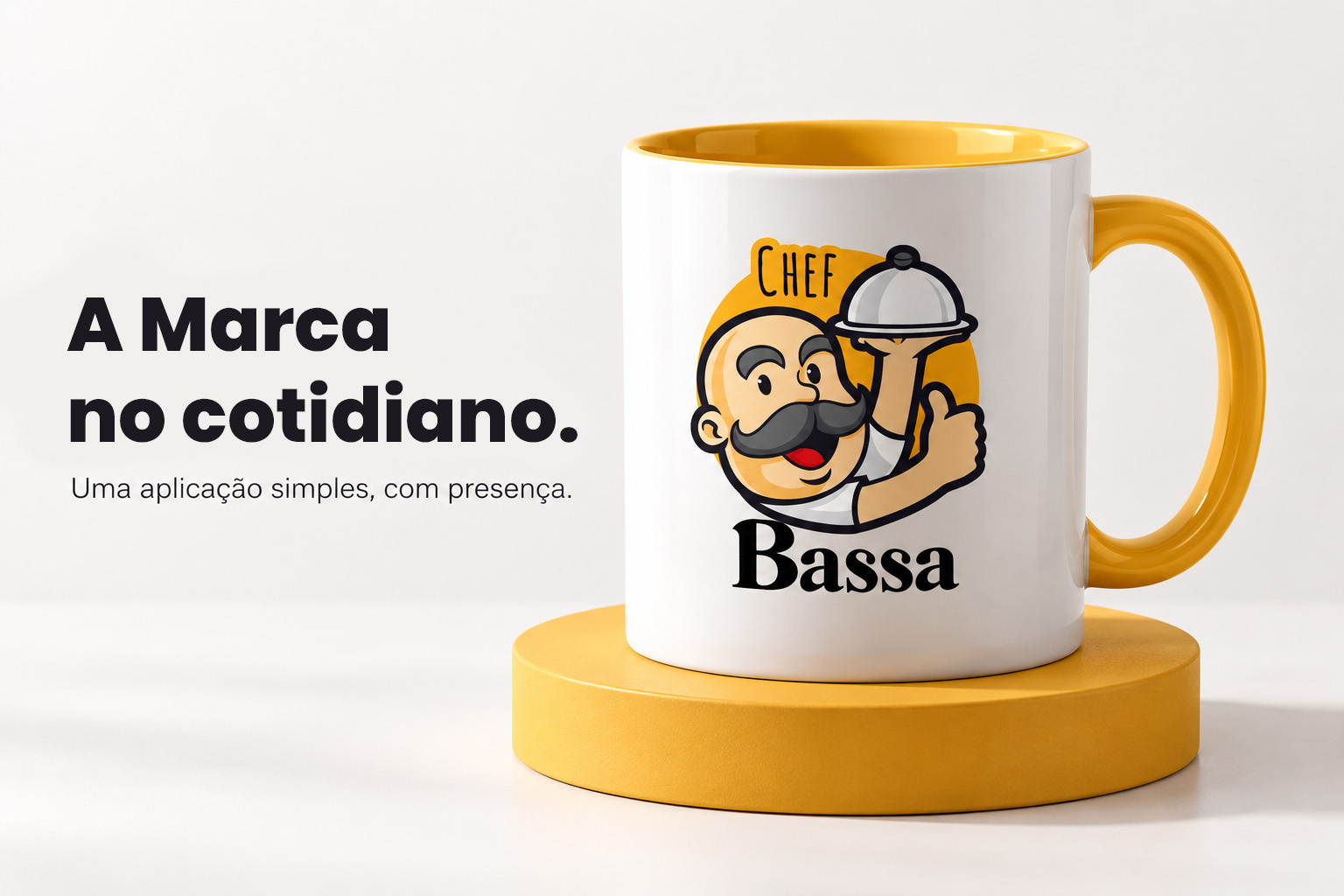 Identidade Visual  — Chef Bassa — imagem 9