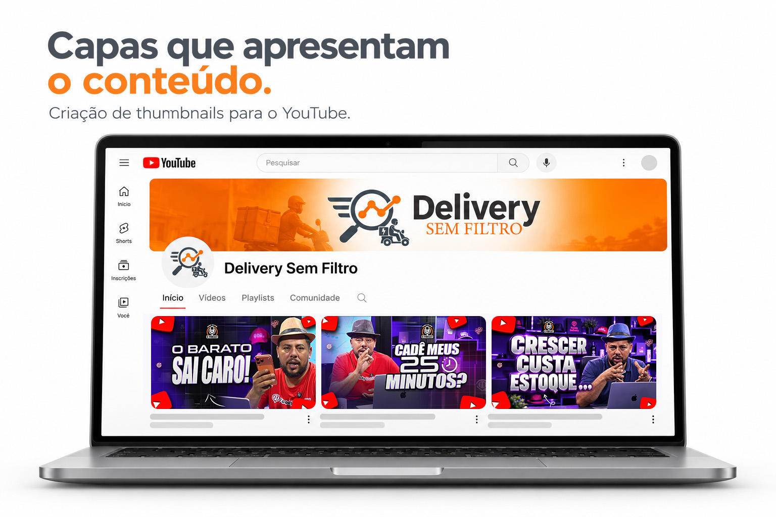 Design de Conteúdo — Delivery Sem Filtro — imagem 3
