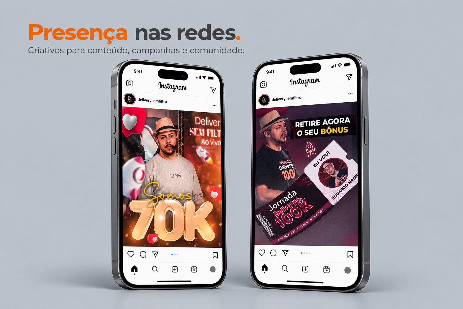 Design de Conteúdo — Delivery Sem Filtro — imagem 4