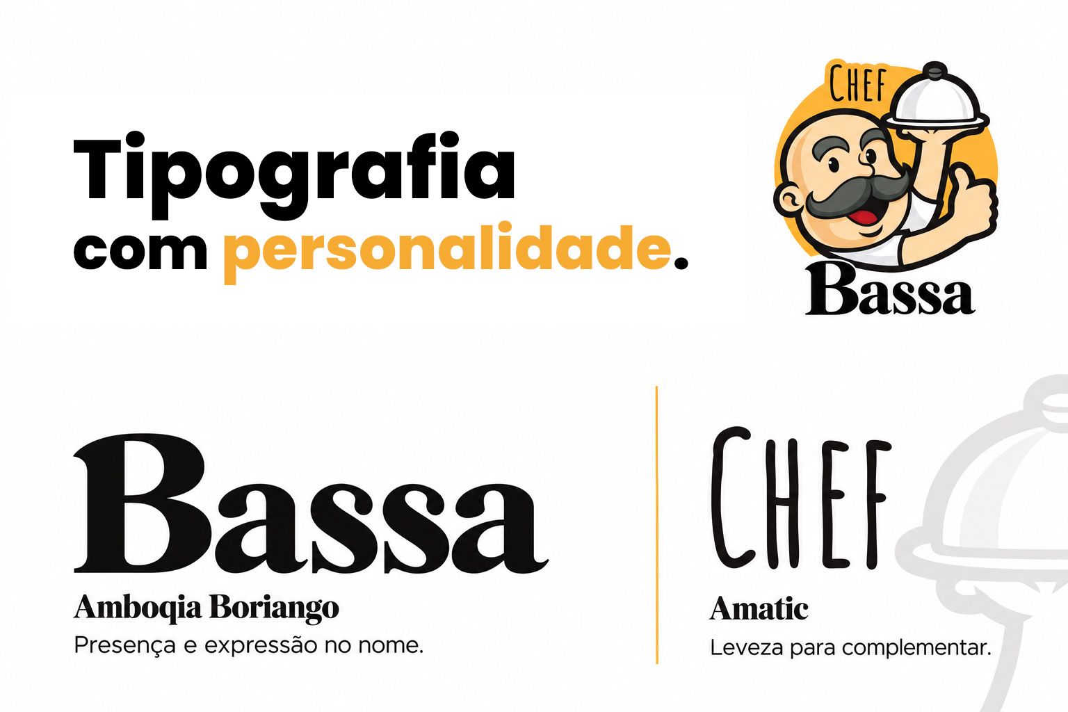 Identidade Visual  — Chef Bassa — imagem 3