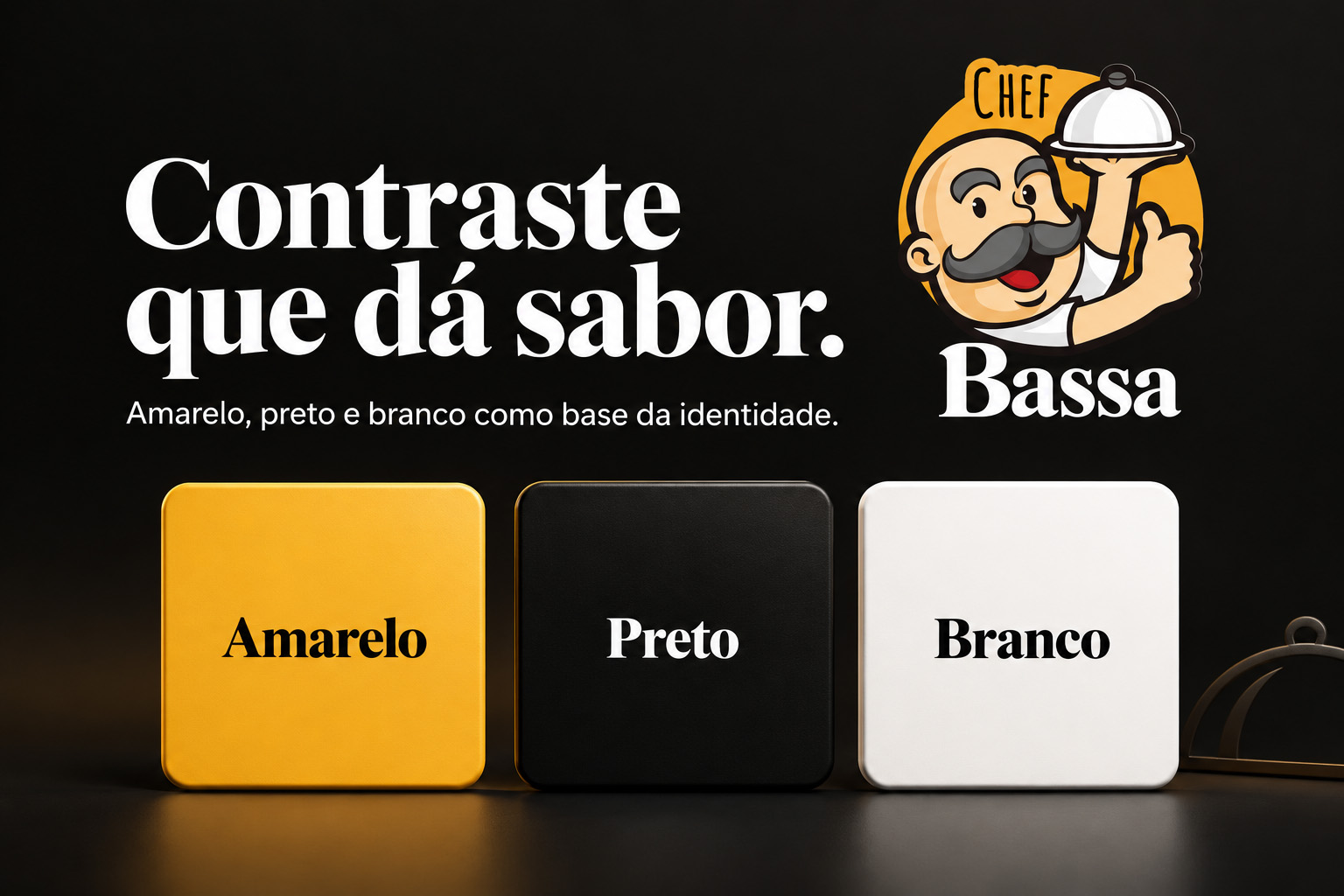 Identidade Visual  — Chef Bassa — imagem 4