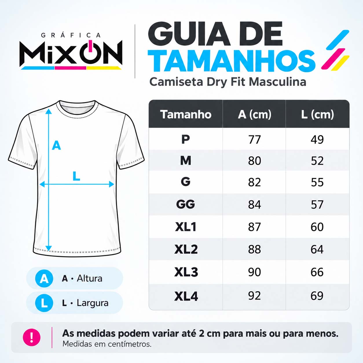 Camiseta Dry Fit Masculina