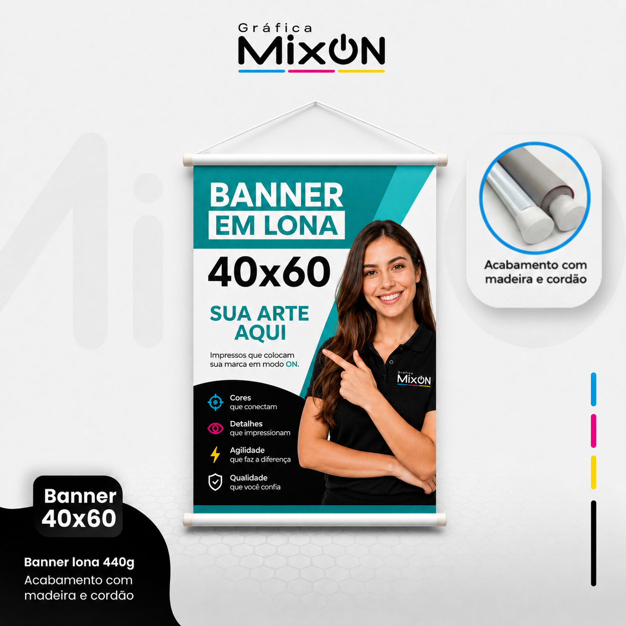 Banner de Lona 440g